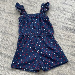 Old Navy Navy Blue Starry Kids Romper
